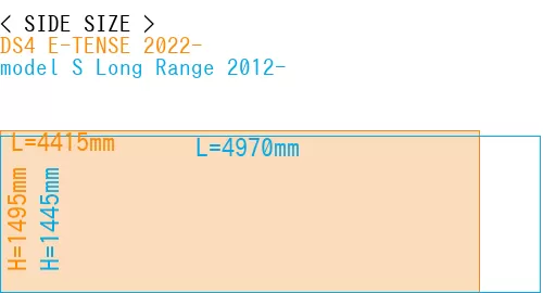 #DS4 E-TENSE 2022- + model S Long Range 2012-
